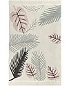 Lorena Canals Grande Tappeto Lavabile Tropical, Rosa - 140 x 200 cm Tappeti Arredo