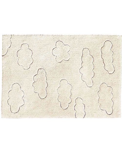Lorena Canals OUTLET - Tappeto Lavabile - Clouds XS - Collezione RugCycled (130cm x 90 cm) - Pezzo di Showroom Tappeti Arredo
