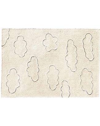 Lorena Canals OUTLET - Tappeto Lavabile - Clouds XS - Collezione RugCycled (130cm x 90 cm) - Pezzo di Showroom Tappeti Arredo