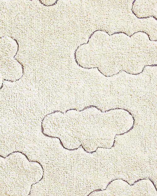 Lorena Canals OUTLET - Tappeto Lavabile - Clouds XS - Collezione RugCycled (130cm x 90 cm) - Pezzo di Showroom Tappeti Arredo