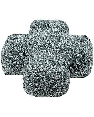 Lorena Canals Pouf Back to School, Più (50 x 50 x 18 cm) Cuscini Arredo_