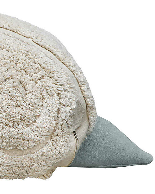 Lorena Canals Pouf Mr. Snail - Fantasy Garden - Blu Vintage - (35x95x45 cm) Pouf