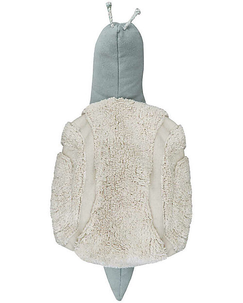 Lorena Canals Pouf Mr. Snail - Fantasy Garden - Blu Vintage - (35x95x45 cm) Pouf