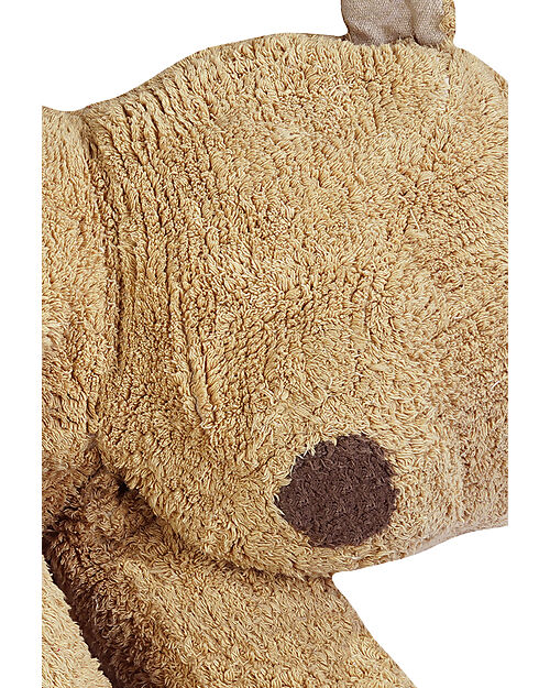 Lorena Canals Pouf - Sleepy Bear - Marrone - Cotone - Collezione Planet Bee - 30 x 100 x 70 cm Pouf