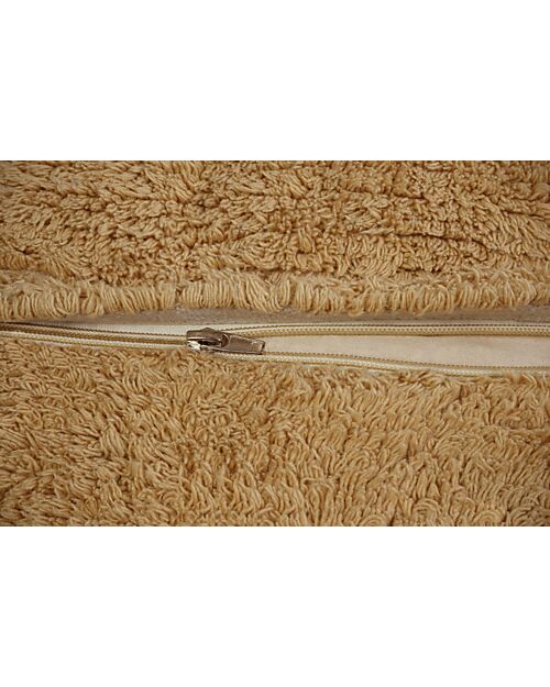 Lorena Canals Pouf - Sleepy Bear - Marrone - Cotone - Collezione Planet Bee - 30 x 100 x 70 cm Pouf