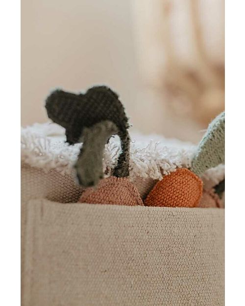 Lorena Canals Pouf Tic-Tac-Toe - Oli&Carol - Cotone - (50x50x20 cm) Pouf