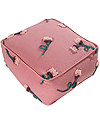 Lorena Canals Pouffe in cotone Giardino Inglese, Rosa Cenere - 54x54x27 cm Pouf