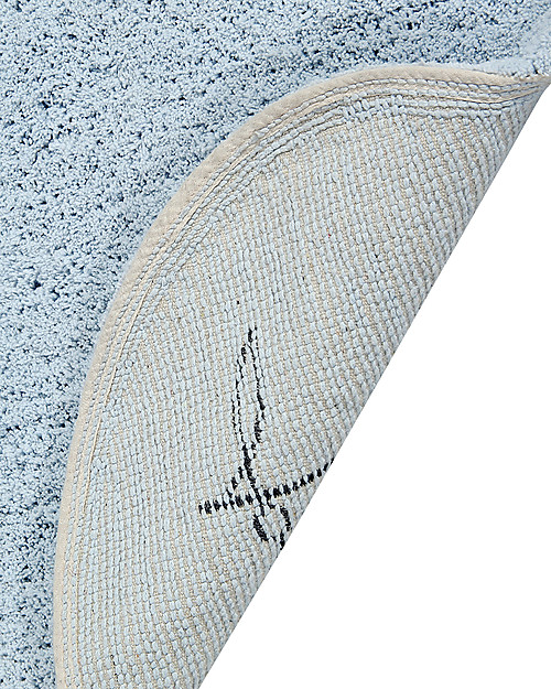 Lorena Canals Puffy Dream, Tappeto Nuvola Lavabile, Azzurro - 110 x 170 cm Tappeti Arredo