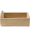 Lorena Canals Sana Set - Culla/Tappeto/Cestino/Pouf - 100% Materiale Riciclato - Mini Lorena Collection - 22 x 32 x 16 cm Bambole