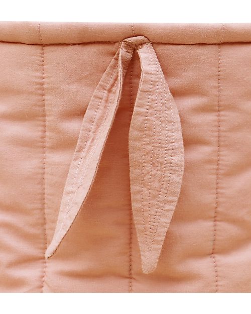 Lorena Canals Set di due Cestini Trapuntati - Vintage Nude - 100% Cotone Organico GOTS - Bamboo Collection - Diametro 20 x 30 cm e 15 x 15 cm Contenitori Portaoggetti