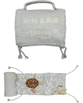 Lorena Canals Set Ride & Roll The Sea - Tartaruga - Cotone - Sea Wonders Collection - Pista Lunga 4 metri! Tappeti Gioco
