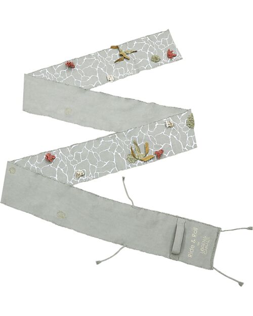 Lorena Canals Set Ride & Roll The Sea - Tartaruga - Cotone - Sea Wonders Collection - Pista Lunga 4 metri! Tappeti Gioco