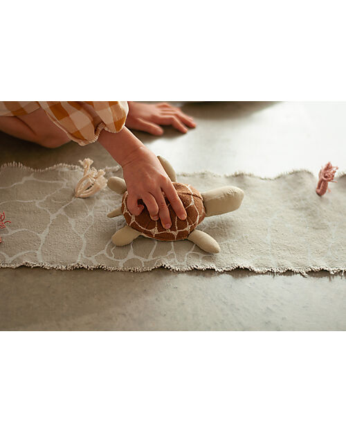 Lorena Canals Set Ride & Roll The Sea - Tartaruga - Cotone - Sea Wonders Collection - Pista Lunga 4 metri! Tappeti Gioco