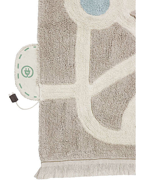 Lorena Canals Tappeto da Gioco Lavabile - Eco City - (120x170 cm) Tappeti Arredo