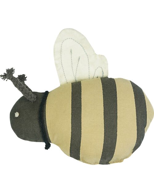 Lorena Canals Tappeto Gioco Imbottito - Honeycomb - Miele - 100% Cotone Organico - Collezione Planet Bee - 100 x 100 cm Tappeti Gioco Imbottiti