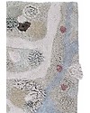 Lorena Canals Tappeto Gioco Lavabile Path - Natural - Cotone Naturale (120x160 cm) Pouf