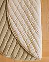 Lorena Canals Tappeto Gioco Reversibile - Leaf - Verde Oliva - Cotone Organico GOTS - Bamboo Collection - Diametro 100 cm Tappeti Arredo