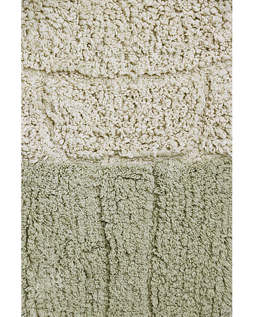 Lorena Canals Tappeto Gioco - Sea Turtle - Verde Oliva - Cotone - Sea Wonders Collection - 110 x 130 cm Tappeti Arredo