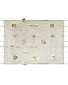 Lorena Canals Tappeto Gioco - Wildflowers - Natural - Cotone - Collezione Planet Bee  - 120 x 160 cm Tappeti Arredo