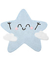 Lorena Canals Tappeto Lavabile a forma di Stellina Happy Star - 100% cotton (120x120 cm) Tappeti Arredo
