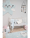Lorena Canals Tappeto Lavabile a forma di Stellina Happy Star - 100% cotton (120x120 cm) Tappeti Arredo