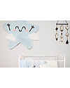 Lorena Canals Tappeto Lavabile a forma di Stellina Happy Star - 100% cotton (120x120 cm) Tappeti Arredo