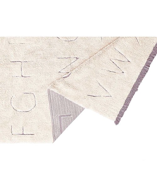 Lorena Canals Tappeto Lavabile - ABC M - Collezione RugCycled (140cm x 200cm) Tappeti Arredo