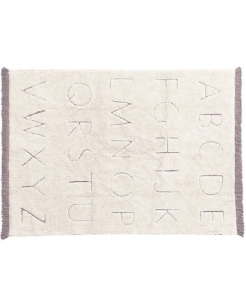 Lorena Canals Tappeto Lavabile - ABC S - Collezione RugCycled (120cm x 160cm) Tappeti Arredo