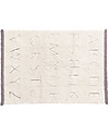 Lorena Canals Tappeto Lavabile - ABC S - Collezione RugCycled (120cm x 160cm) Tappeti Arredo