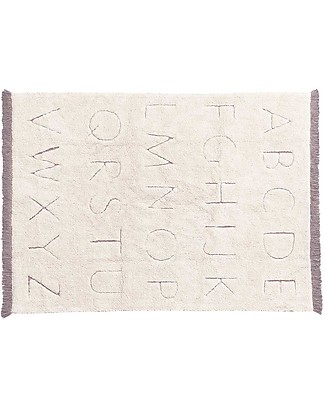 Lorena Canals Tappeto Lavabile - ABC S - Collezione RugCycled (120cm x 160cm) Tappeti Arredo