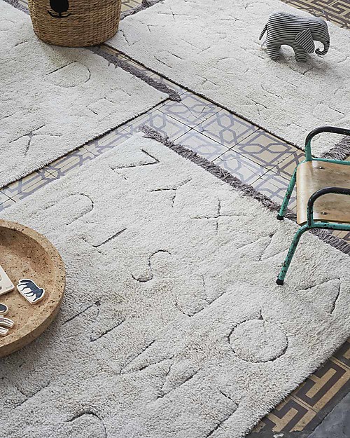 Lorena Canals Tappeto Lavabile - ABC S - Collezione RugCycled (120cm x 160cm) Tappeti Arredo
