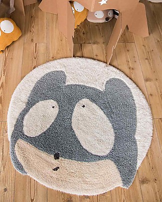 Lorena Canals Tappeto Lavabile AstroMouse - Lana (100 cm) - Base Antiscivolo Tappeti_