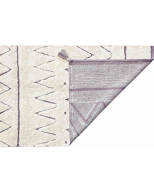 Lorena Canals Tappeto Lavabile - Atzeca M - Collezione RugCycled (140cm x 200cm) Tappeti Arredo