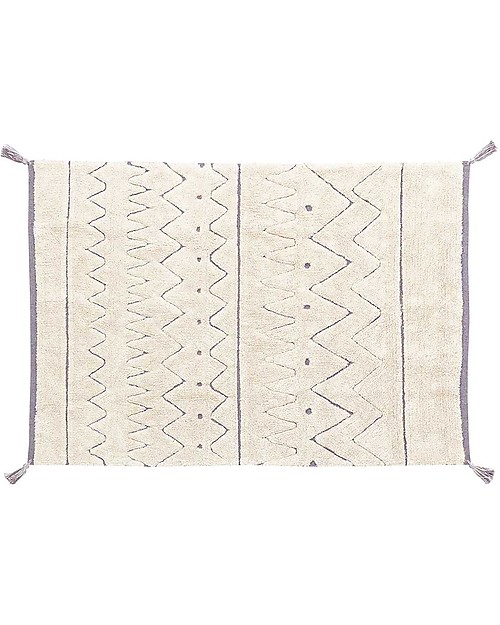 Lorena Canals Tappeto Lavabile - Atzeca S - Collezione RugCycled (120cm x 160cm) Tappeti Arredo