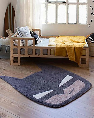Lorena Canals Tappeto Lavabile BatBoy - Lana (120x90 cm) - Base Antiscivolo Tappeti_