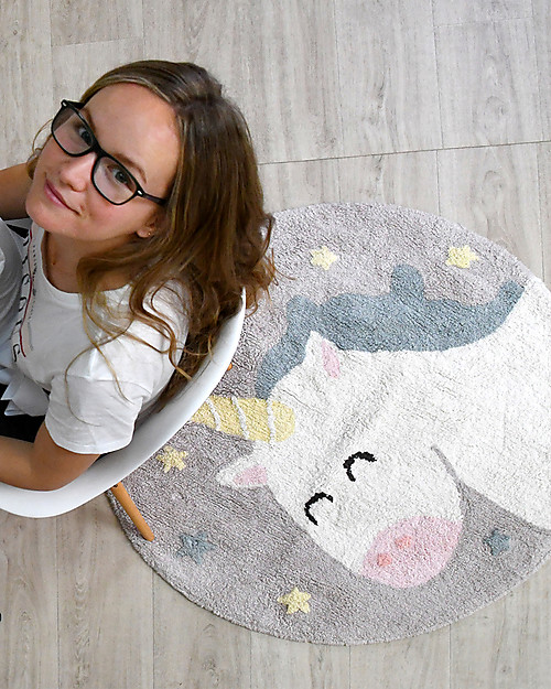 Lorena Canals Tappeto Lavabile Believe in Yourself - Cotone (100 cm) Tappeti Arredo