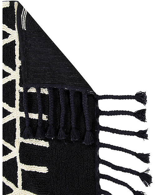 Lorena Canals Tappeto Lavabile Bereber S - Black&White - (80x230 cm) Tappeti Arredo
