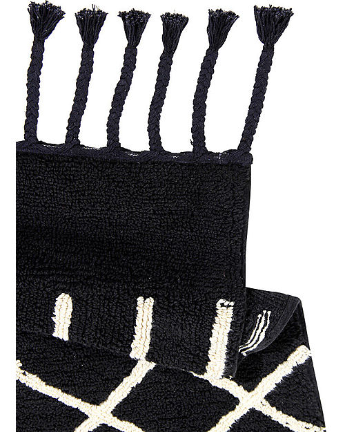 Lorena Canals Tappeto Lavabile Bereber S - Black&White - (80x230 cm) Tappeti Arredo