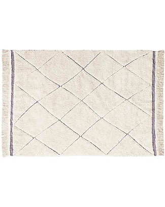 Lorena Canals Tappeto Lavabile - Bereber S - Collezione RugCycled (120cm x 160cm) Tappeti Arredo