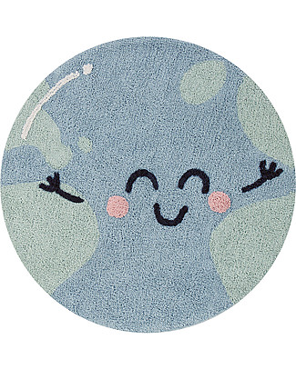Lorena Canals Tappeto Lavabile Big Big World - Cotone (100 cm) Tappeti_