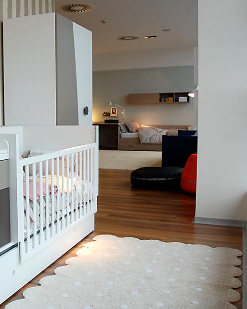 Lorena Canals Tappeto Lavabile Biscotto Beige - 100% Cotone (120cm x 160cm) Tappeti Arredo