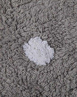 Lorena Canals Tappeto Lavabile Biscotto Grigio - 100% Cotone (120cm x 160cm) Tappeti