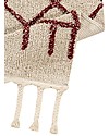 Lorena Canals Tappeto Lavabile Burgundy, Bereber Classic - 100% Cotone (120 x 160cm) Tappeti Arredo