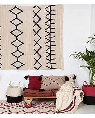 Lorena Canals Tappeto Lavabile Canvas, Bereber - 100% Cotone (140 x 200cm) Tappeti Arredo