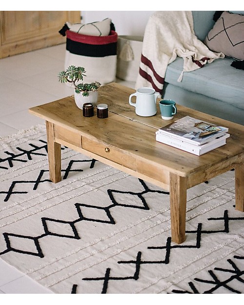 Lorena Canals Tappeto Lavabile Canvas, Bereber - 100% Cotone (140 x 200cm) Tappeti Arredo