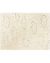 Lorena Canals Tappeto Lavabile - Clouds M - Collezione RugCycled (140cm x 200cm) Tappeti Arredo