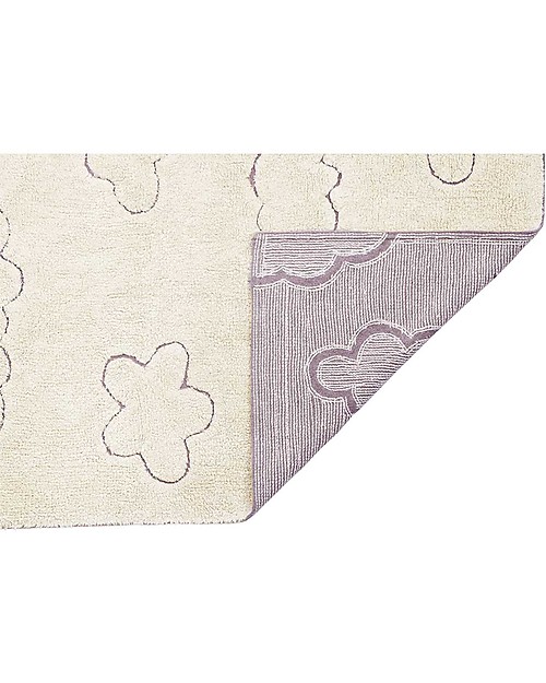 Lorena Canals Tappeto Lavabile - Clouds S - Collezione RugCycled (120cm x 160cm) Tappeti Arredo