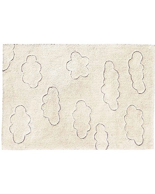 Lorena Canals Tappeto Lavabile - Clouds XS - Collezione RugCycled (130cm x 90 cm) Tappeti Arredo