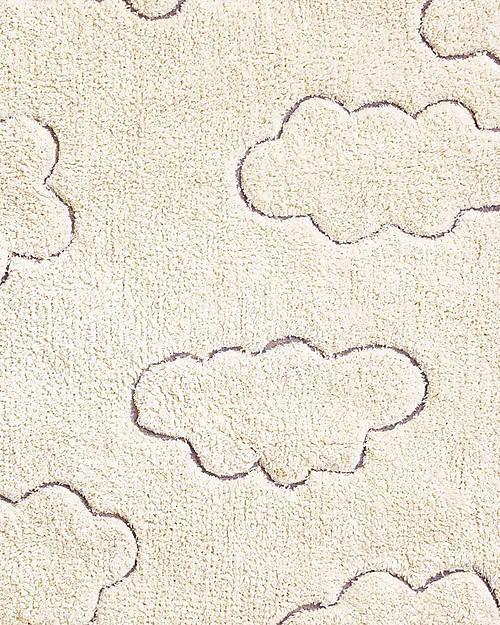Lorena Canals Tappeto Lavabile - Clouds XS - Collezione RugCycled (130cm x 90 cm) Tappeti Arredo