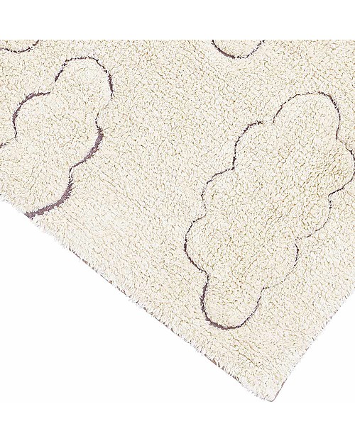 Lorena Canals Tappeto Lavabile - Clouds XS - Collezione RugCycled (130cm x 90 cm) Tappeti Arredo